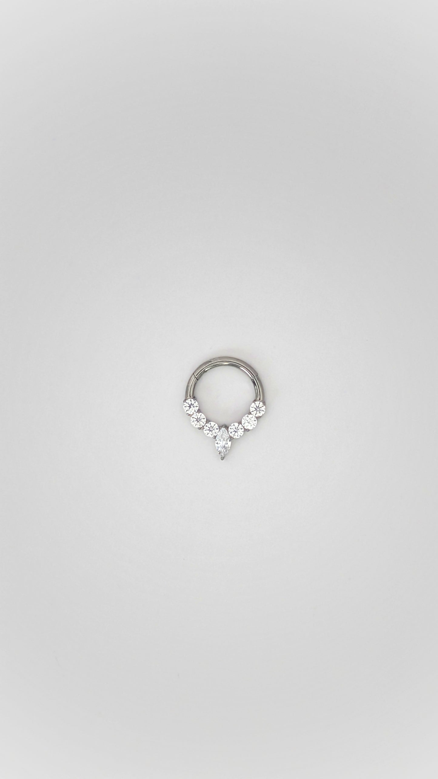 Small hoop earring
